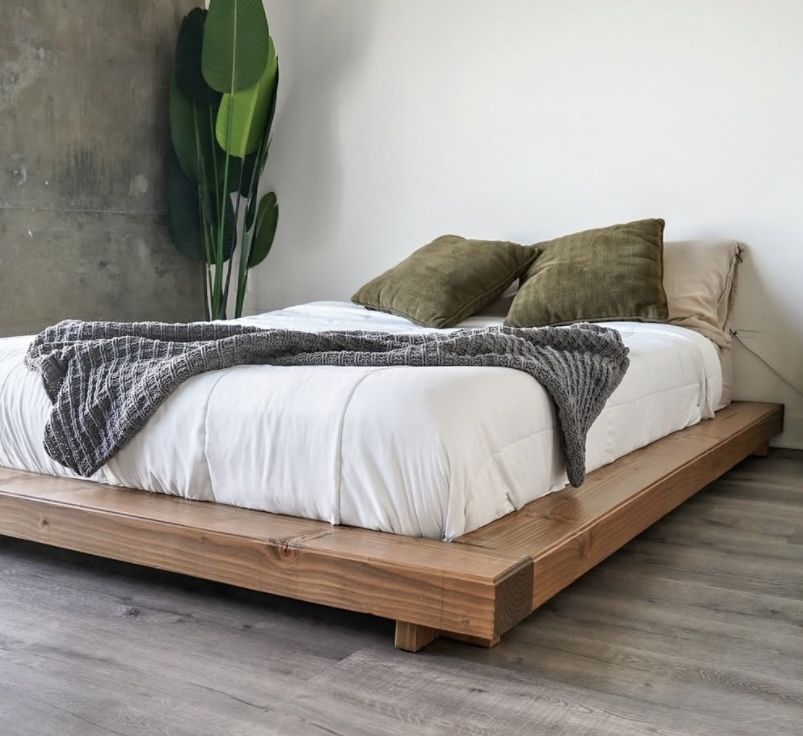 Queen Japanese Style Bed Frame