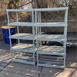 New Post May 13th —-5 Tier Plastic Shelves 