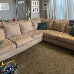 Sectional Sofa- beige color
