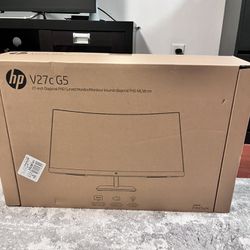 HP Curved Monitor