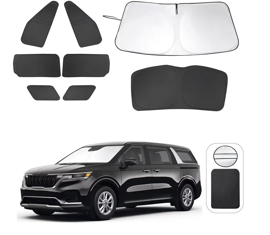 Kia 2022 - 2025 8 Pcs Window Shades