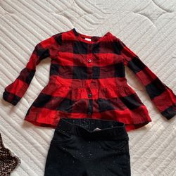 2T Toddler Winter Outfits 