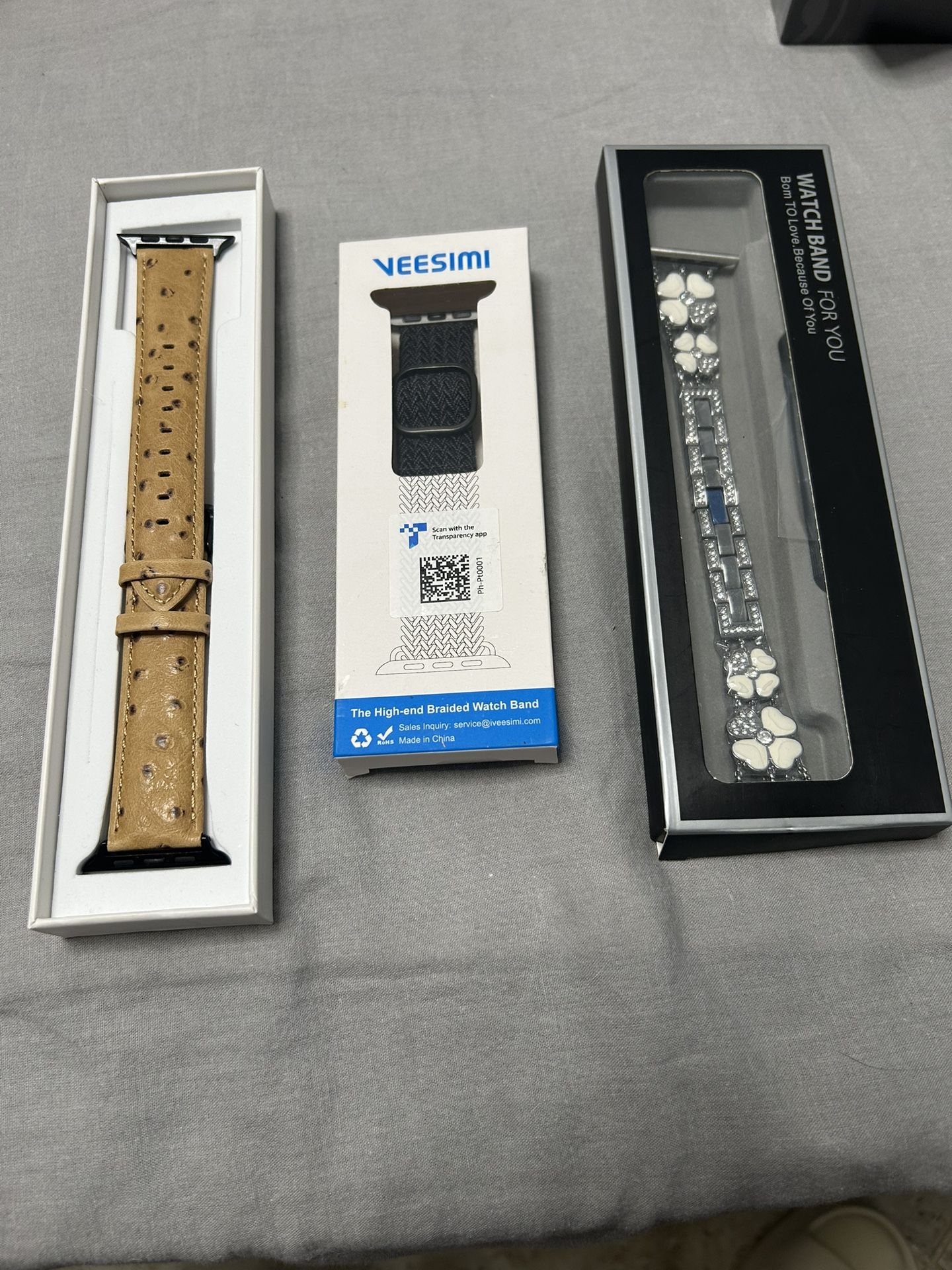 ⌚️ Upgrade Your Style! 3x Brand New Apple Watch Bands Bundle ⌚️