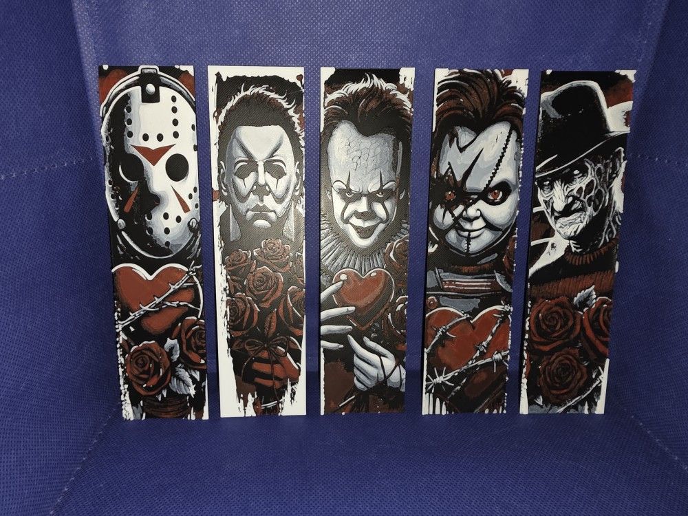 Custom 3d Printed Bookmarks