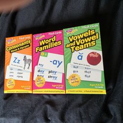 Flashcards word families, vowels & vowel teams, consonants blends & digraphs