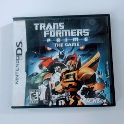 Transformers Prime DS Game