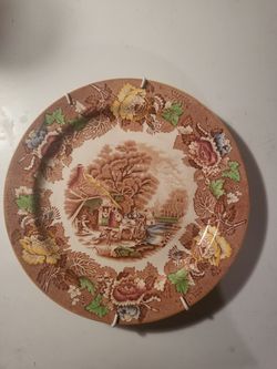 Enoch Wood Vintage Plate