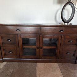 Solid Wood TV Stand / Media Console – 60”