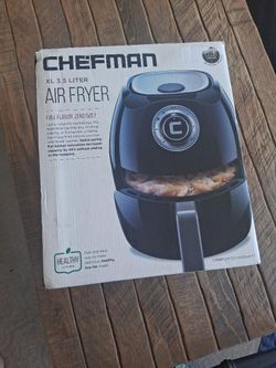 Chefman XL 3.5 Liter (3.7 Qt / 3.5 Qt) Air Fryer. NEW in Open Box