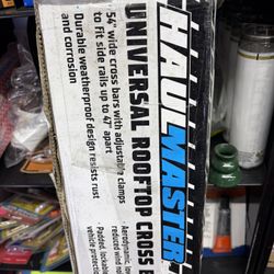 Haul-Master Universal Rooftop Cross Bars 54 inch
