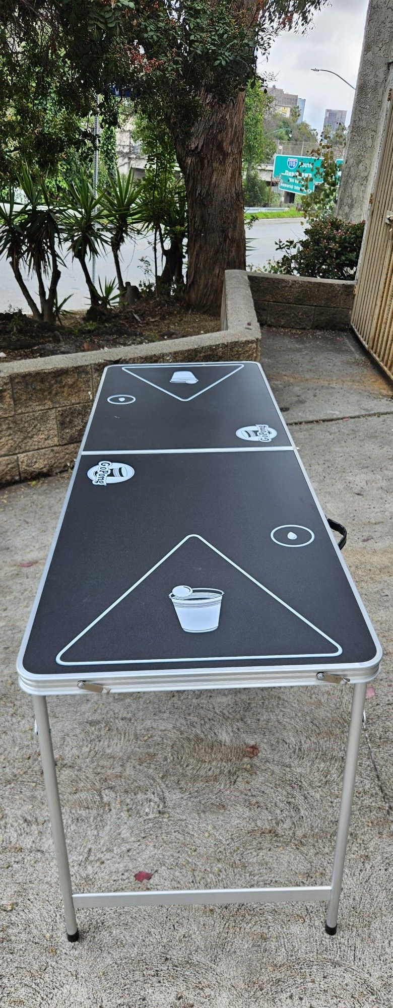 GoPong 6ft Portable Beer Pong Table