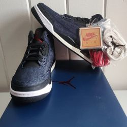 Jordan 3 Retro Levi's Indigo 
