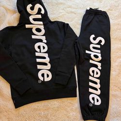 Black Supreme Tracksuit