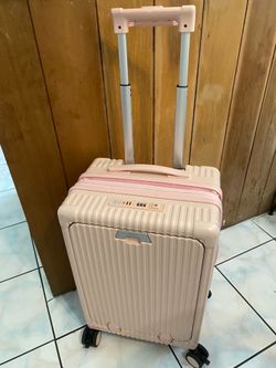 NOBL travel carry on blush pink