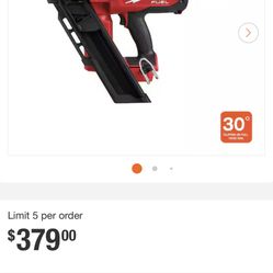Milwaukee Nail Gun
