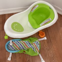 Fisher-Price Baby Bathtub With Accessories 