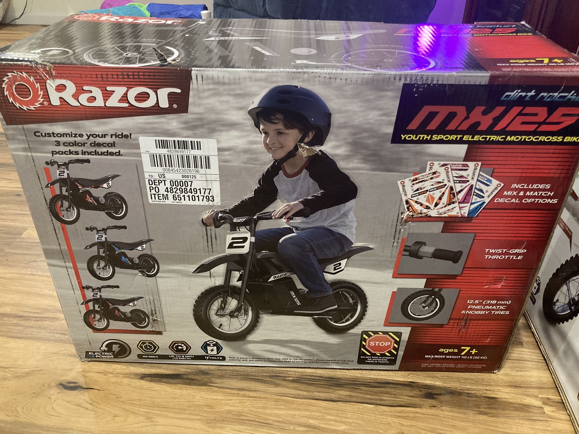 Razor Mini Electric Dirt Bikes