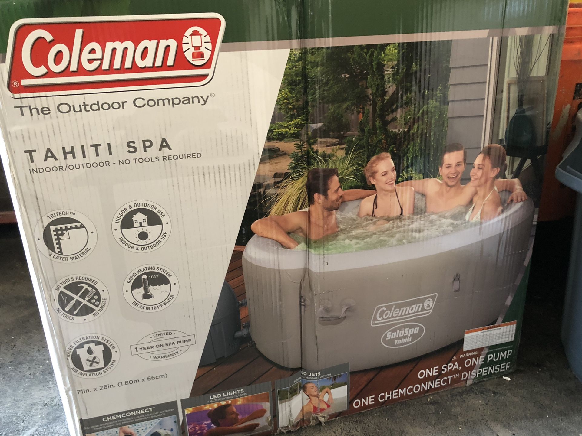 New In Box Hot Tub