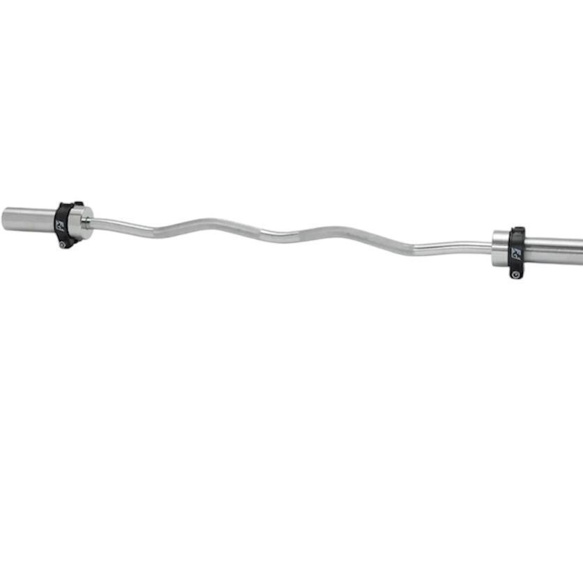 Fitness Gear Curl Bar Barbell Weight Lifting Home Gym