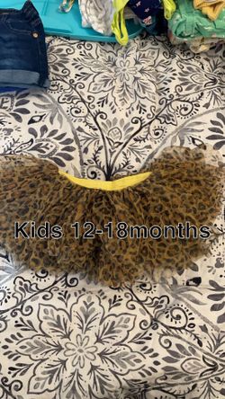 Kids Cheetah Tutu