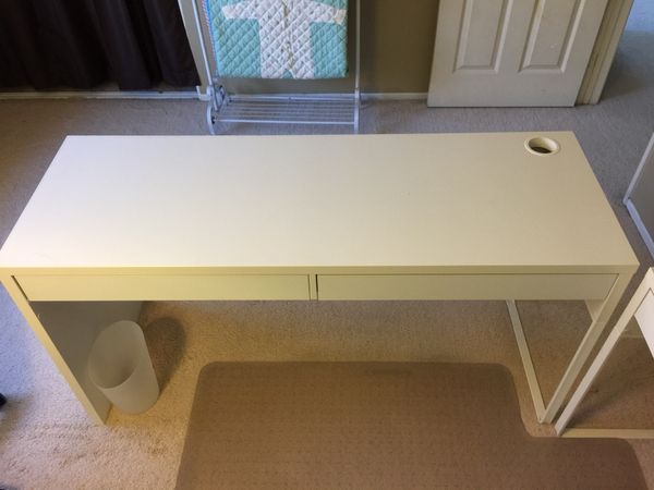 Ikea Micke Desk White For In Murrieta Ca Offerup 40sold
