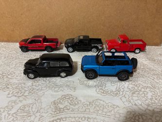 Kinsmart truck & suv scale 1/36