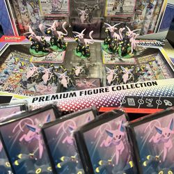 Pokemon Prismatic Figurine Items And Promo Cards Only. 