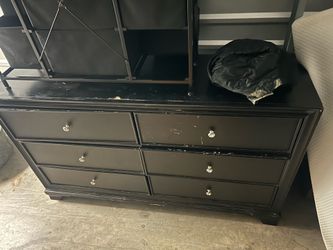 Long bedroom dresser
