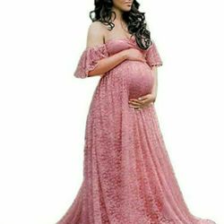Maternity Off The Shoulder Dress