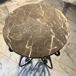 Marbles Round Center Table Or Conner Table 