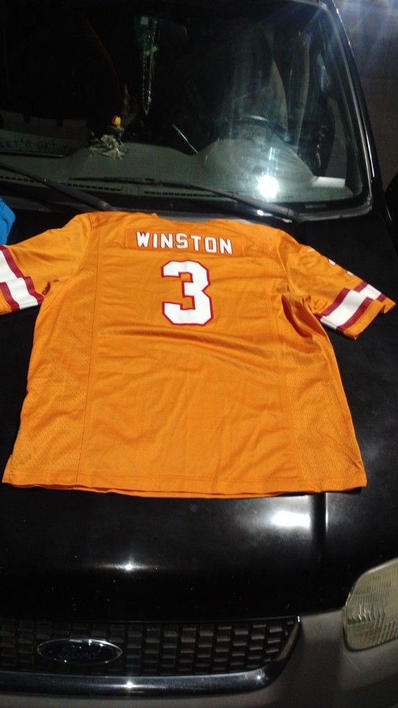 Winston NFL #3 Jersey (Peach)