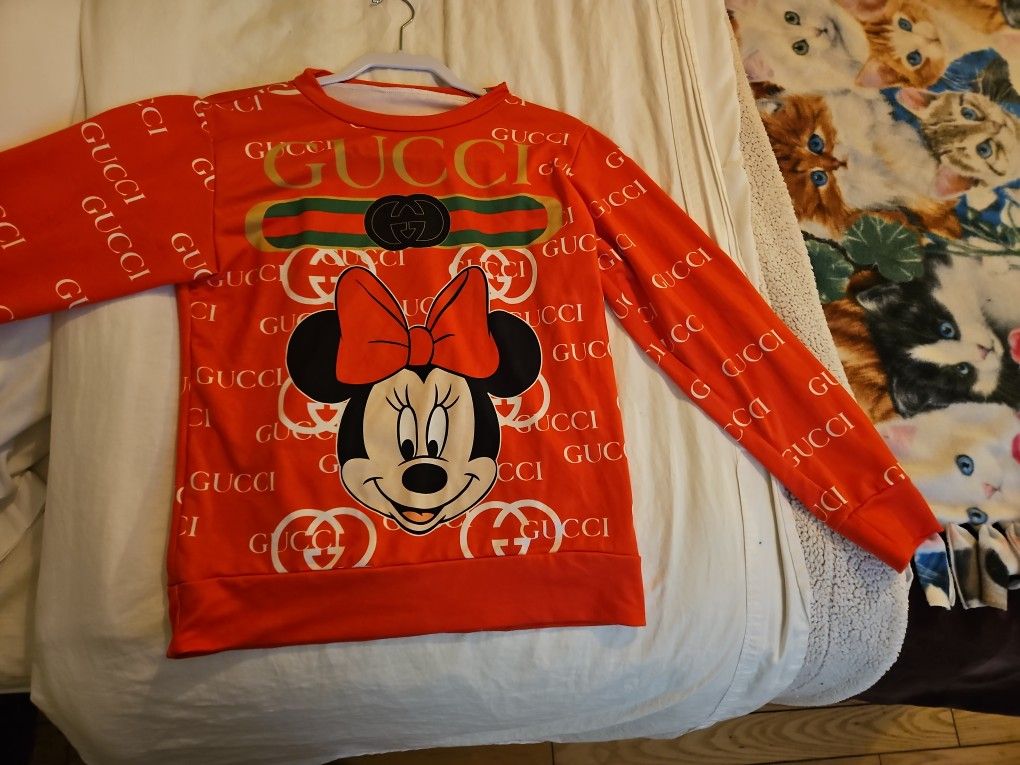 Size Small Gucci Shirt With Minnie Mouse 