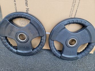 Pair of Olympic Plates 35lbs each