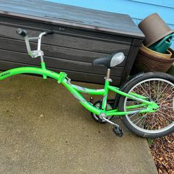 Kazam WeeRide Co-Pilot tagalong trailer bike