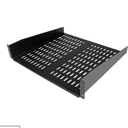 StarTech 16in Universal Fixed Server Rack Shelf