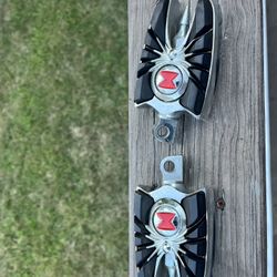  Black widow KURYAKYN FOOTPEGS  Off Harley Sportster 