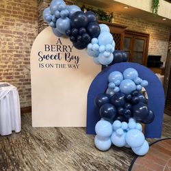 Baby Shower Balloon Backdrop 