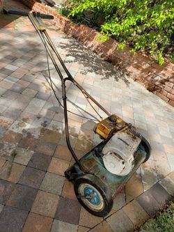 Craftman Vintage Reel Lawnmower Model #123-571052 Eighteen In. Cut Sears