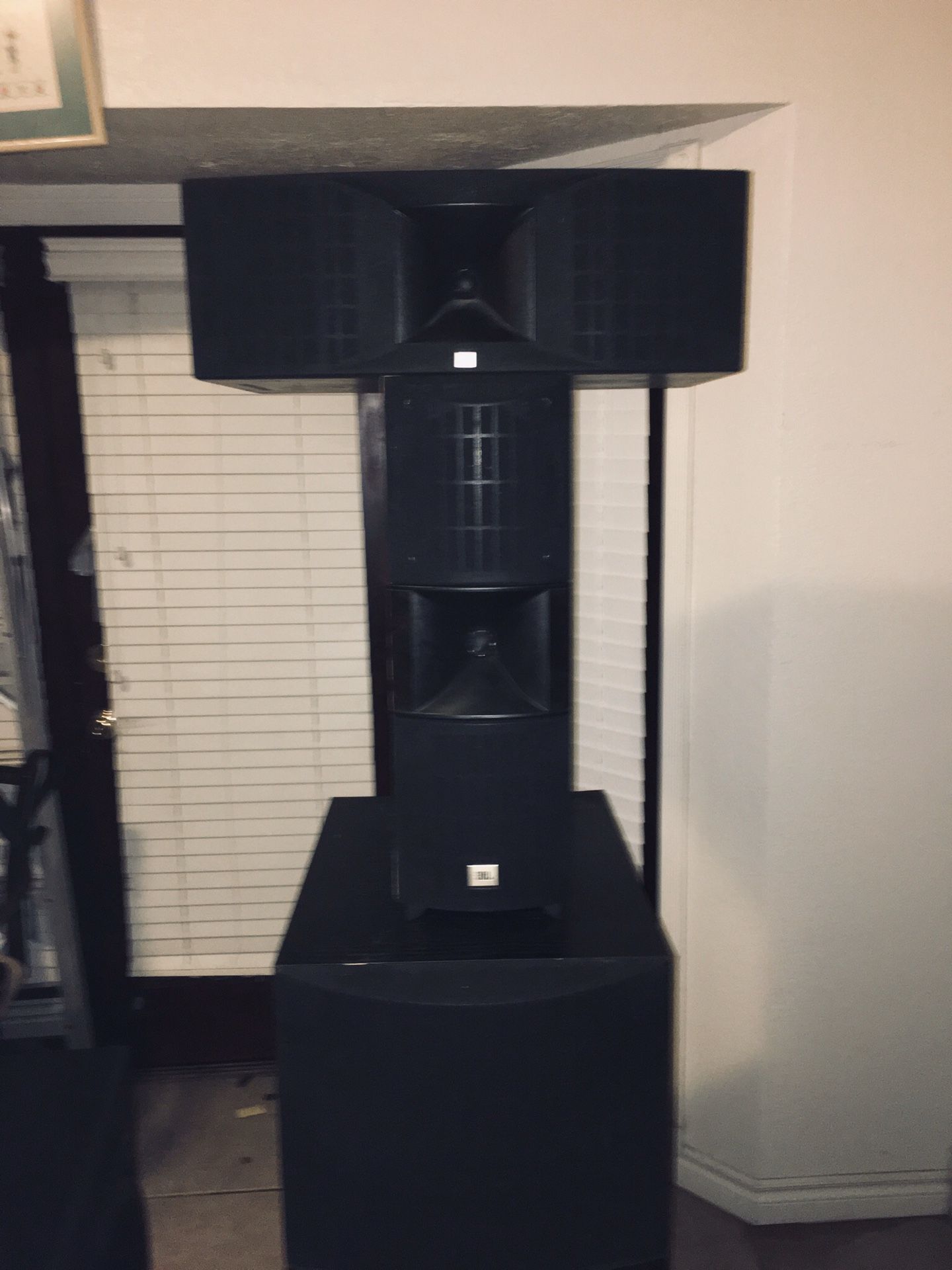 JBL 5 piece Home theater speaker system