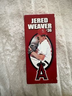 Jered Weaver #36 Angels Bobblehead Box