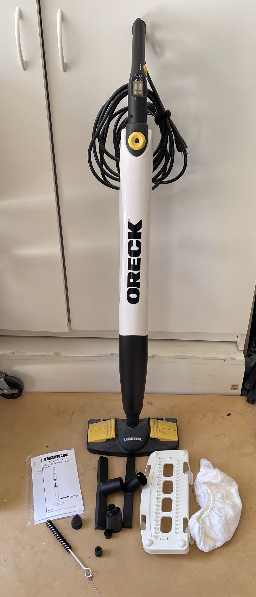 Oreck Steam It STEAM100 All Purpose Steamer Wand Floor Cleaner Mop