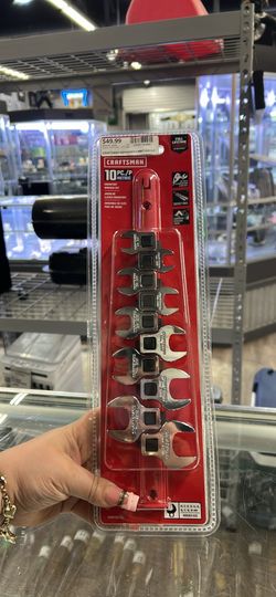 Craftsman metric crowfoot wrench set