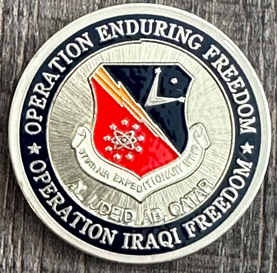 Operation Enduring Freedom & Iraqi Freedom PERSCO Military Challenge Coin