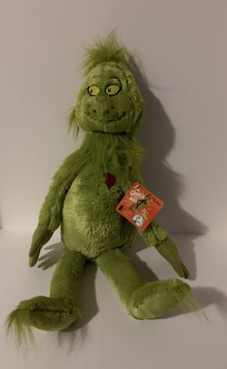 The Grinch Plush Toy Dr Seuss Stuffed Animal Kohl's Cares For Kids #4547 New NWT