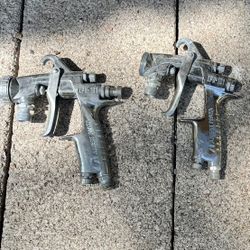 Variety Of Paint Guns 
