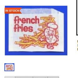 Fischer  605 French Fry Bag 51/2x1/4 1000