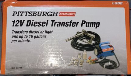 Pittsburgh 12V Diesel Transfer Pump