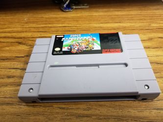 Super Mariokart super Nintendo SNES