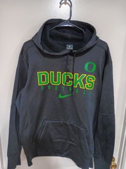 Men's Oregon Ducks football therma-fit pullover hoodie jacket
