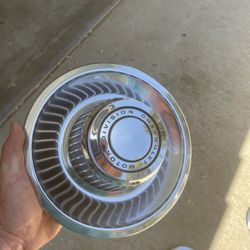 3 Original Corvette Rally Caps